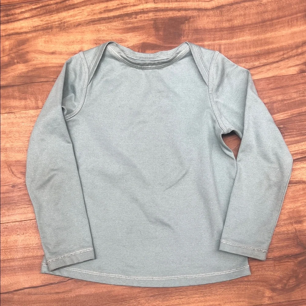 REI Midweight Base Layer Crew Top - Toddlers' in Mint Green - Picture 2 of 3